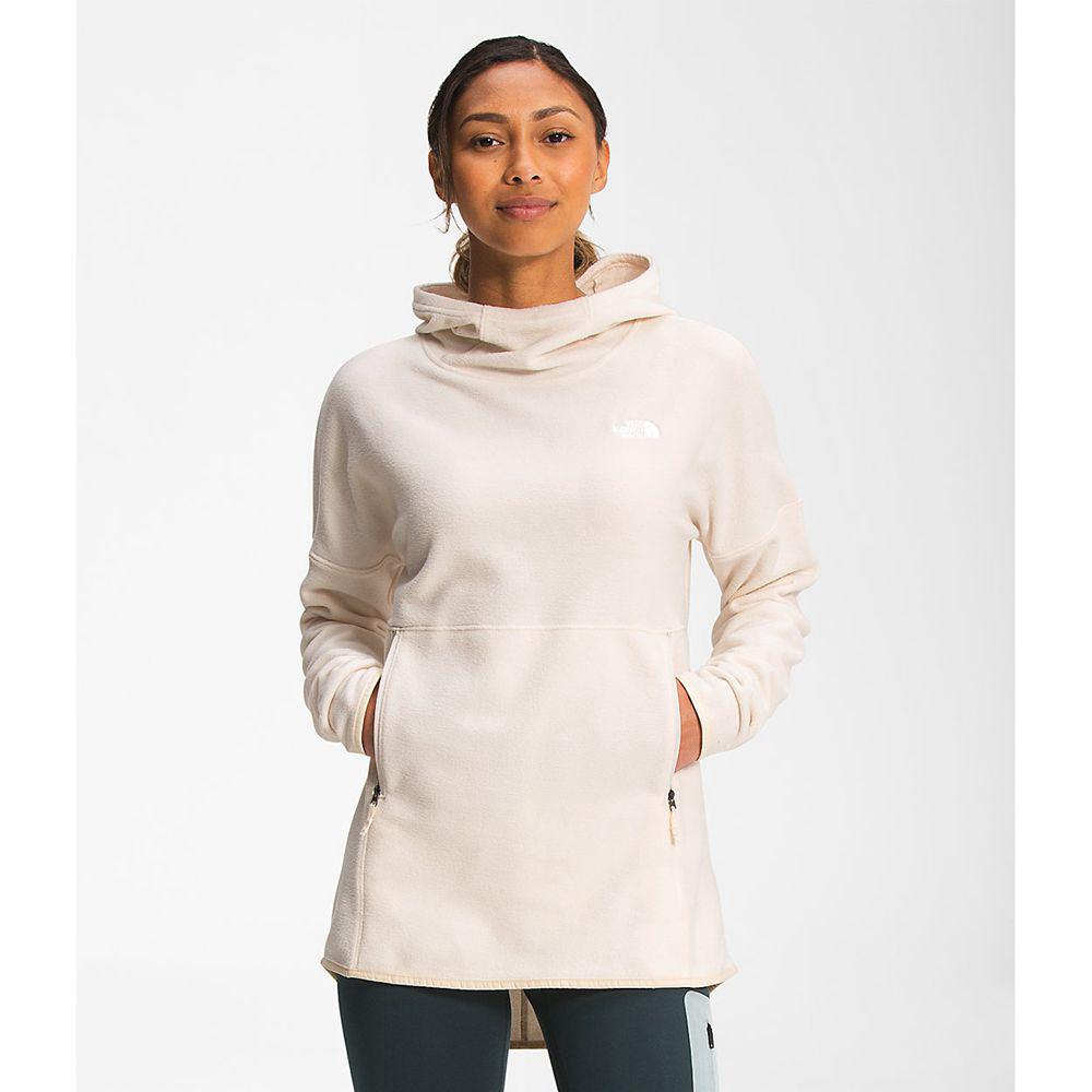 The North Face Tka Glacier Pullover Γυναικεια Φούτερ Hoodie - Ασπρα (UJOB37581)